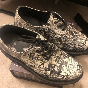 Rare punk comic strip Dr. Martens